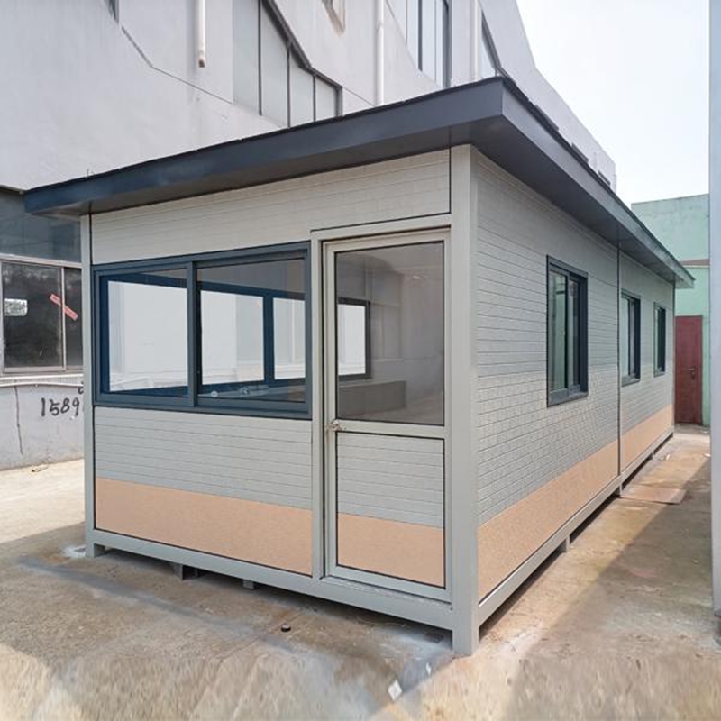 金属雕花板岗亭