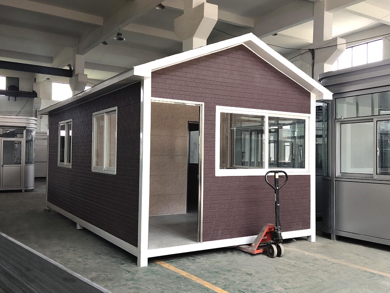 金属雕花板岗亭