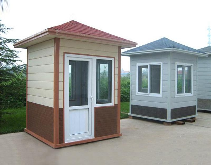 金属雕花板岗亭