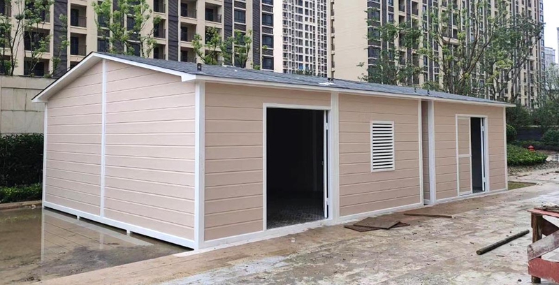 金属雕花板岗亭